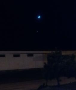 Koniunkacja Wenus i Księżyc nad Rybnem Wielkim ,Wkpl.
