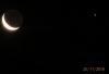 Koniunkcja Księżyc i Jowisz 25.11.2016
