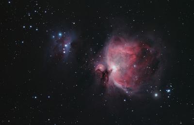 Wielka mglawica Oriona oraz Running Man