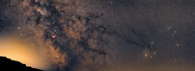Panorama Drogi Mlecznej.