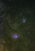 Mgławice M8 Laguna i M20 Trójlistna Koniczyna