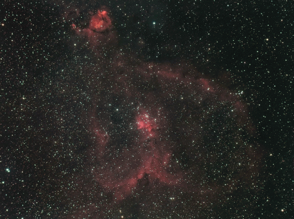 Przejdz do galerii Mglawica IC 1805 Serce